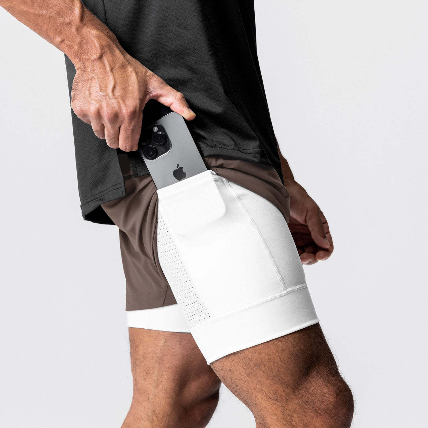 Men's Quick Shorts (with compression shorts)